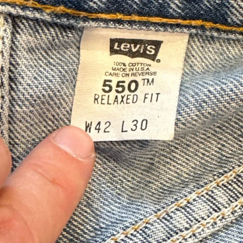 Vintage Levi’s 550 jeans 42x30